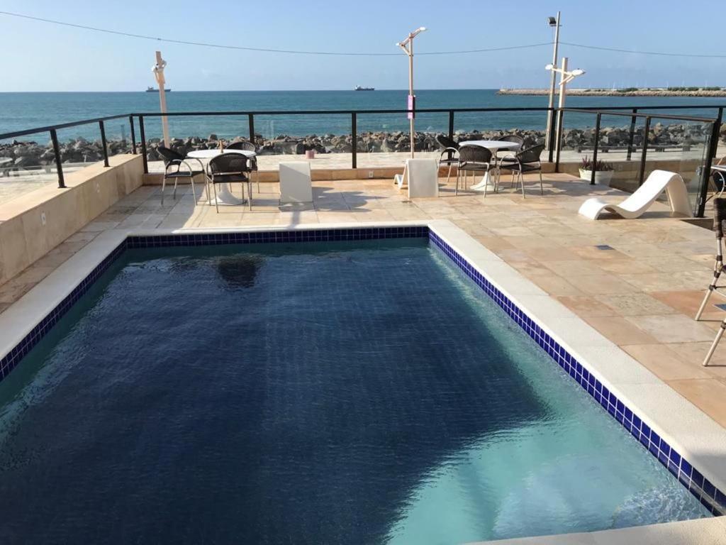 Апартаменти 804 Lindo Flat Mobiliado Com Vista Lateral Mar Na Praia De Iracema Форталеза Екстер'єр фото